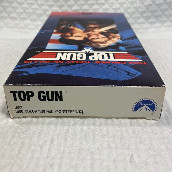 Original Top Gun VHS Tape - Picture 8 of 8